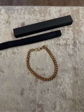 Vitaly Gold Cuban Link Necklace